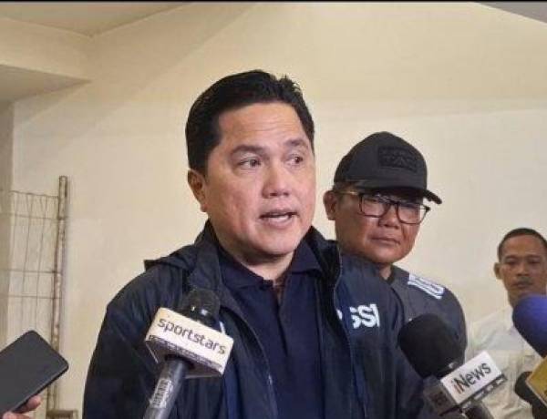 Soal Kedatangan Wapem China, Erick Thohir: Sepak Bola Itu Martabat Bangsa, Jika Mereka Serius Kita Harus Lebih Serius