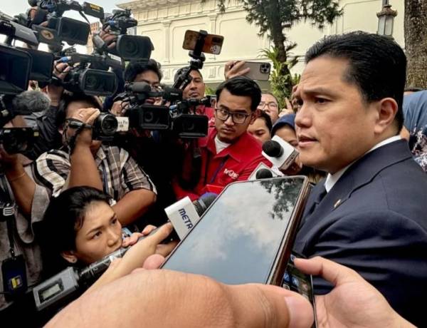 Ketum PSSI Erick Thohir  Harapkan Presiden Prabowo Menonton  Timnas di SUGBK