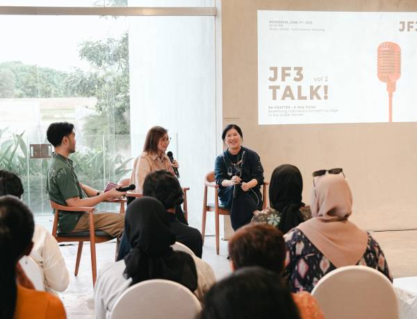 JF3 Talk Vol.2, Irene Umar: Fashion Indonesia Harus Jadi Simbol Budaya dan Kekuatan Ekonomi Global