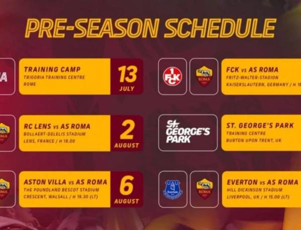 Liga Italia: AS Roma Umumkan Agenda Pramusim 2025/26