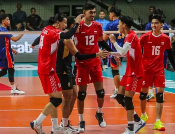 Timnas Voli Indonesia ke 8 Besar AVC Nations Cup Usai Tundukan Thailand