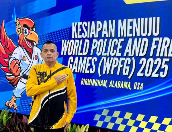Dilepas Kapolri, Ockben Saor Sinaga dkk Bertekad Rebut Medali dan Harumkan Bangsa  di  World Police and Fire Games