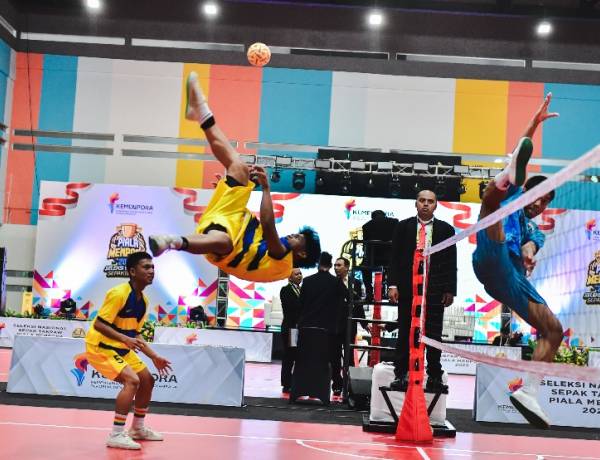 270 Atlet Ikuti Seleknas Sepak Takraw Piala Menpora untuk SEA Games di Thailand