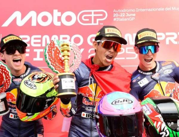Veda Unjuk Gigi di Mugello
