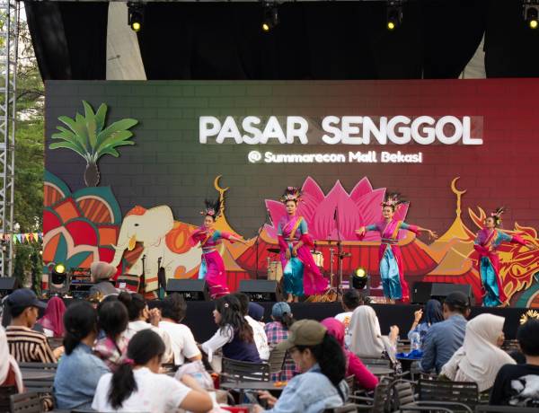 Ketika Pasar Senggol  di SMB Hadirkan Jelajah Petulangan Kuliner Jalur Sutra