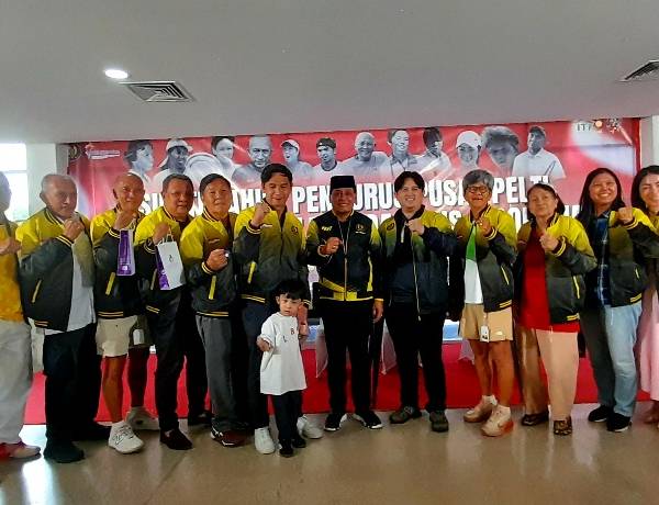 PP Pelti Perkenalkan Pelatih Baru  Sekaligus Beri Apresiasi Para Legenda dan Atlet Timnas Tenis Indonesia 