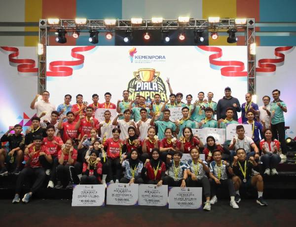Menpora Dito  Resmi Tutup Seleknas Sepak Takraw di GBK Arena