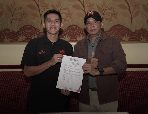 Septian David Maulana Resmi Menjadi Bagian Keluarga Malut United