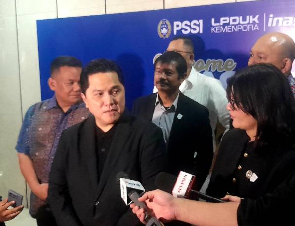 Erick Thohir: Berkat Support Presiden, Juli Jadi Bulan Sepak bola Indonesia