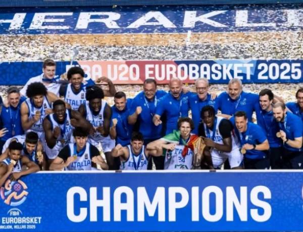 Timnas Italia Juara FIBA U-20 EuroBasket 2025