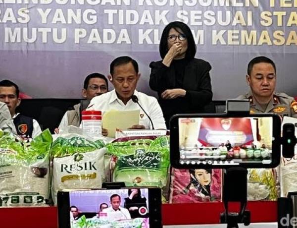 Bareskrim Polri Gerak Cepat Tindak Kasus Beras Oplosan atas Atensi Prabowo