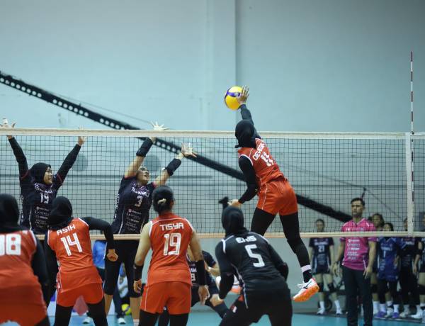 Hasil Volley Cup 2025: Timnas Putri Senior dan U-21 Menang Telak