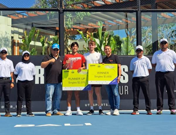 Max Basing juara UTR Pro Tennis Tour di Nusa Dua Bal