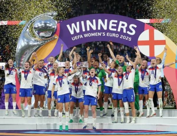 Kandaskan Spanyol Lewat Adu Penalti, Timnas Inggris Pertahankan Gelar Juara Euro Wanita