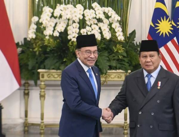 Presiden  Prabowo dan PM Anwar Ibrahim Sambut  Baik Penetapan Batas Maritim 