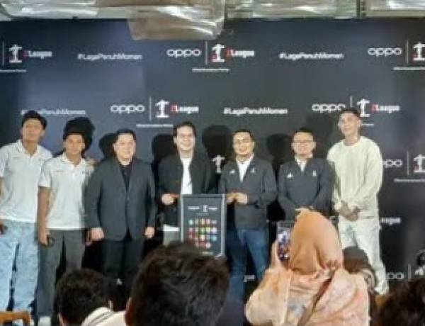 OPPO Resmi Jadi Sponsor I.League Selama Dua Tahun