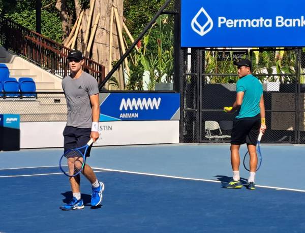 Anthony Susanto/Alexander Chang ke Putaran Kedua Amman Men's World Tennis Championship Seri Ketiga M-25