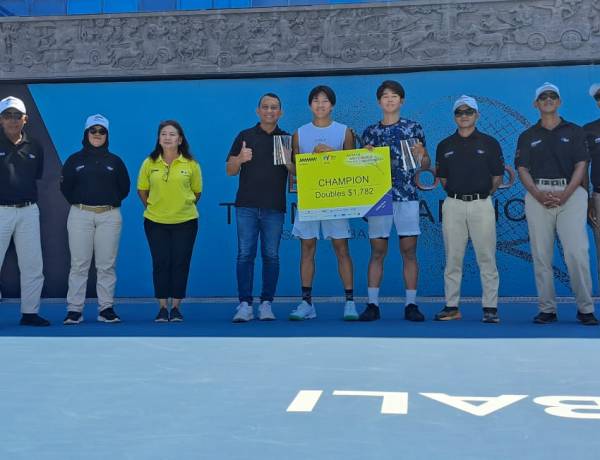 Dominasi Jepang di Bali: Kusuhara/Nakagawa Raih Gelar Juara Ganda Putra M-25