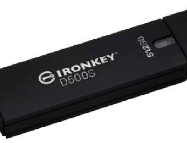 IronKey D500S, Drive Hardware Terenskripsi Pertama