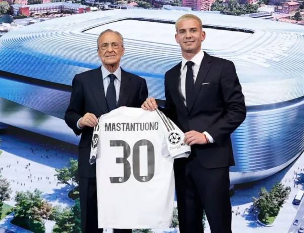 Real Madrid Resmi Datangkan Wonderkid Argentina Franco Mastantuono
