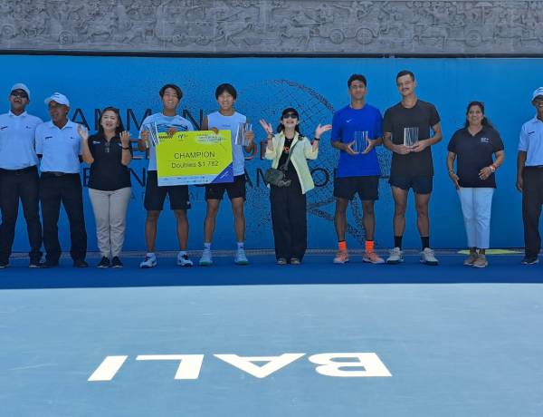  Kembali Pasangan Jepang, Kokoro Isomura/Sunshuke Nakagawa Juara Ganda Putra Seri ke-4 M-25