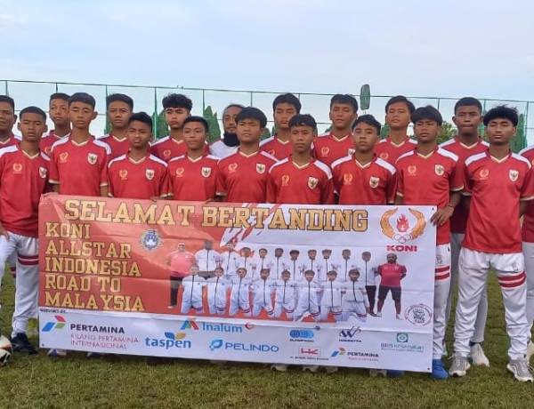 Tim Sepakbola KONI Allstar Indonesia U15 Harus Terhenti Di Delapan Besar Kejuaraan Internasional Open Penang Malaysia