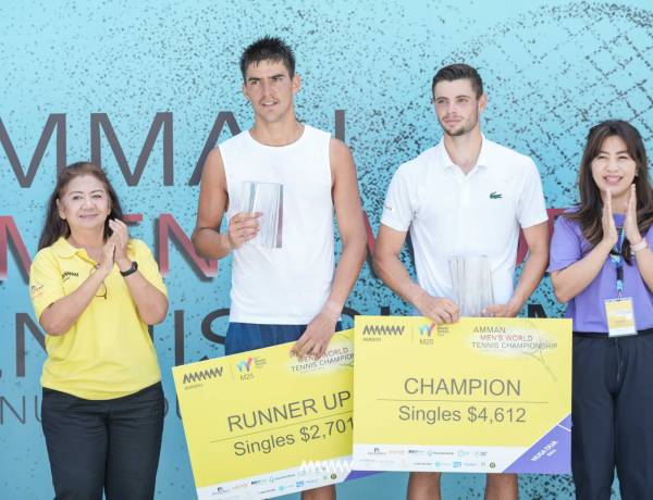 Arthur Gea juara Amman Men's World Tennis Championship Seri IV M-25