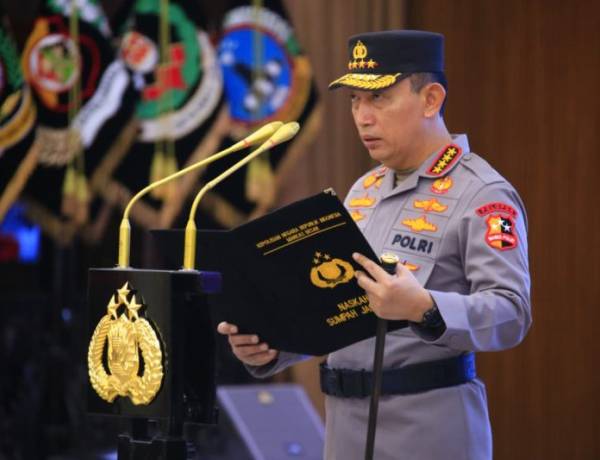Hari Ini, Kapolri Lantik dan Sertijab Sejumlah Pejabat Tinggi Polri