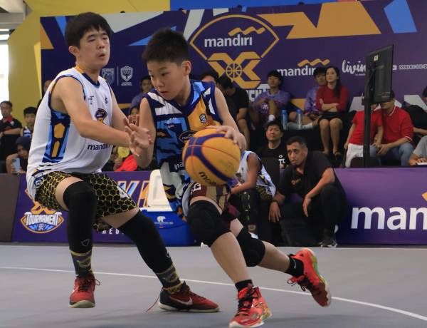 Mandiri SSS 3x3 Indonesia Tournament Kampanyekan Basket Tanpa Kekerasan Dimulai dari Medan
