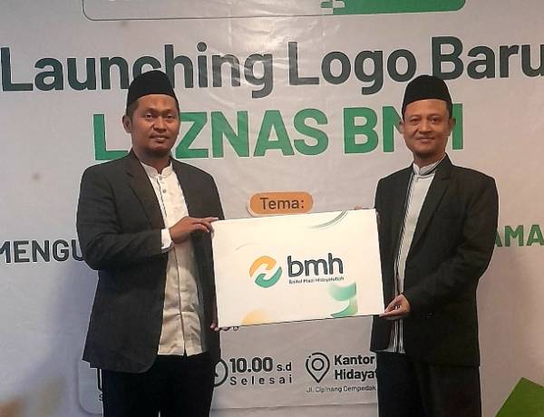 Laznas BMH Resmi Luncurkan Logo Baru, KH Nashirul Haq: Lebih Sederhana, Indah dan Inklusif!