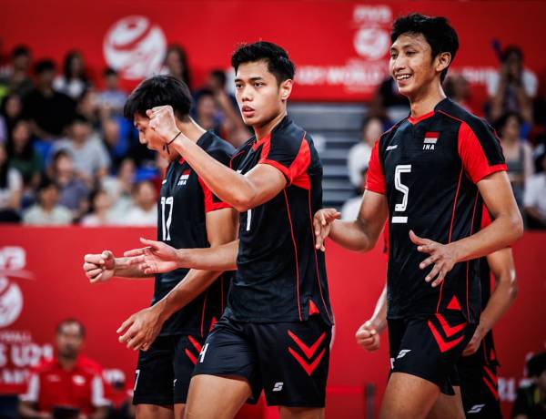 Timnas Voli Putra U-21 Indonesia Bekuk Puerto Riko, Tantang Brasil