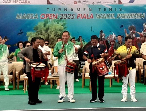 550 Atlet Berebut Gelar di Turnamen Tenis Maesa Open 2025 Piala Wakil Presiden RI