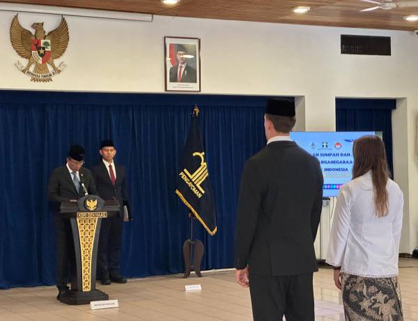 Mauro Zijlstra dan Tiga Srikandi Diaspora Resmi Jadi WNI Demi Bela Timnas