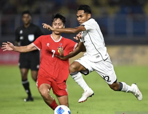 Laga pembuka Grup J,  Timnas Indonesia U-23 vs LaosU-23 Berakhir Seri 0-0