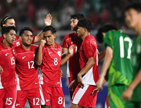 Kualifikasi Piala Asia U-23: Indonesia Libas  Makau 5-0