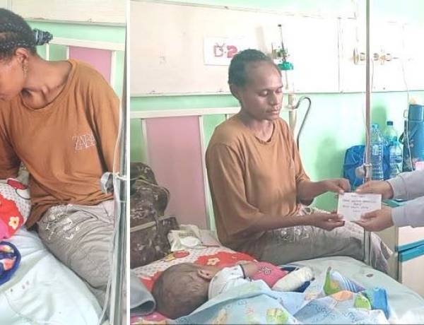 FJPI Papua Barat Daya Salurkan Bantuan untuk Bayi Penderita Hidrosefalus dan Jantung Bocor