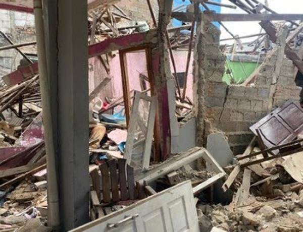 7 Orang Luka dan Belasan Rumah Rusak Akibat Ledakan Keras di Pamulang