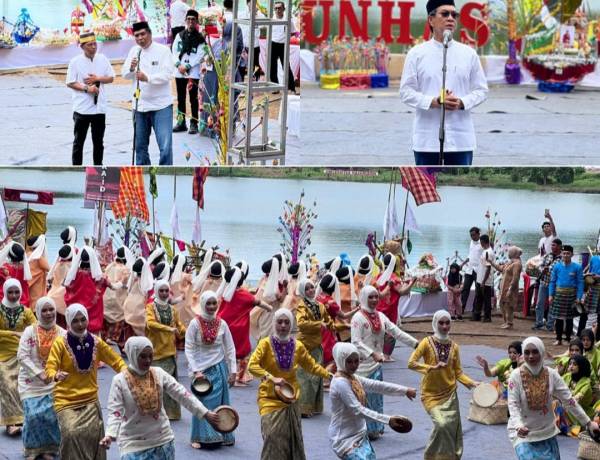 Lomba Kaddo Minya' Spektakuler di Tepi Danau UNHAS, Kolaborasi Kampus dan Alumni