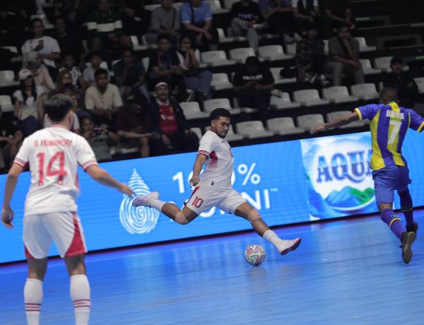 Indonesia Bungkam Tanzania 7-1 di Aqua Futsal Four Nations Cup 2025