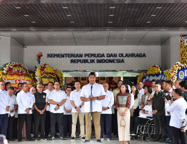 Pamit dari Kemenpora, Dito Ariotedjo: Saya Titip Tetap Kerja Fokus, Inovatif untuk Kemenpora Semakin Baik