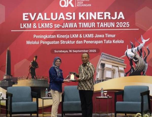  OJK Jatim Gelar Evaluasi Kinerja LKM & LKMS 2025, Perkuat Struktur dan Tata Kelola Industri