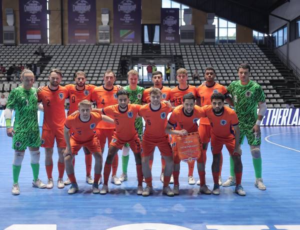 Belanda Hajar Tanzania 14-2 di AQUA Futsal Four Nations Cup 2025