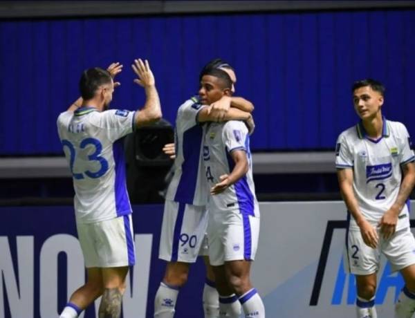 Liga Champions Asia: Persib Bandung Permalukan Tuan Rumah Bangkok United 2-0