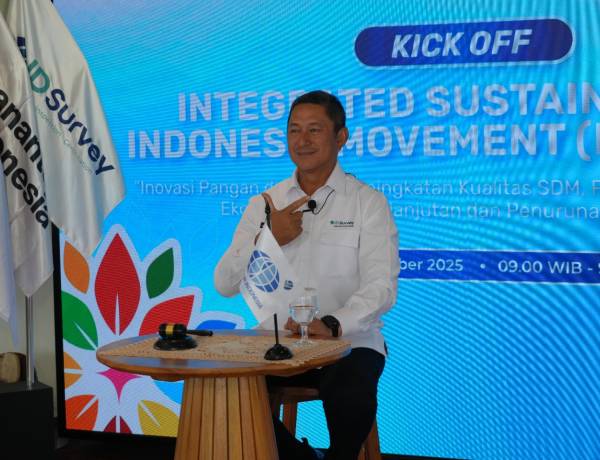 Dukung Ketahanan Pangan Presiden Prabowo Surveyor Indonesia Luncurkan  I-SIM 2025