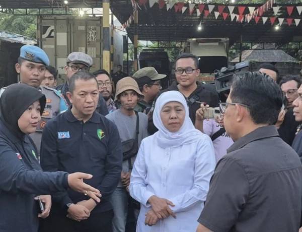 Gubernur Khofifah PastikanIidentifikasi Korban Al Khoziny Sesuai Prosedur