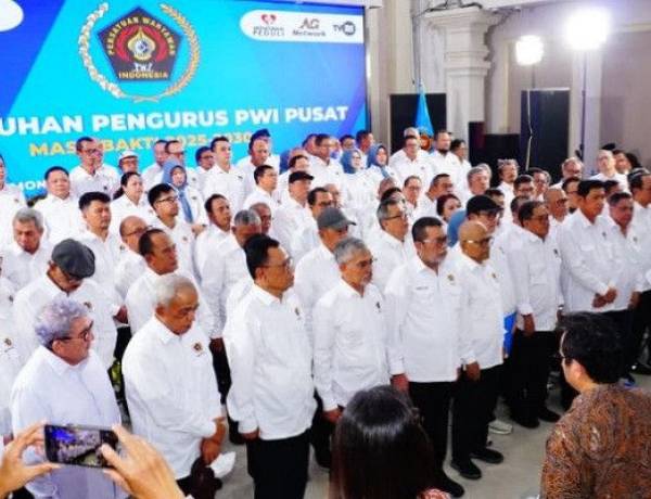 Simak! Berikut Susunan Lengkap Pengurus PWI Pusat Resmi Periode 2025-2030