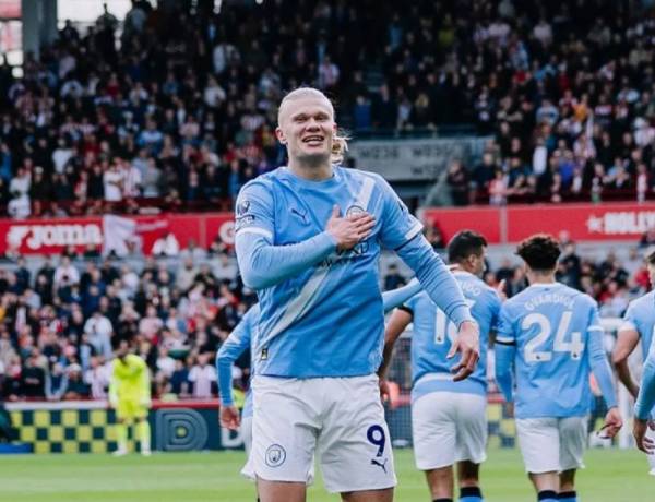 Erling Haaland Antar City Tekuk Brentford