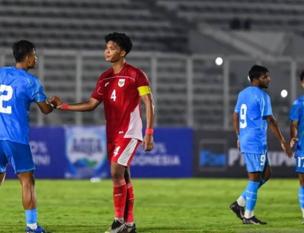 Uji Coba Pertama: Timnas Indonesia U-23 Kalah 1-2 atas Timnas India  U-23