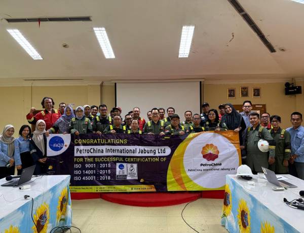 PetroChina Raih Sertifikasi ISO, Tegaskan Komitmen pada Kualitas dan Keunggulan Operasional