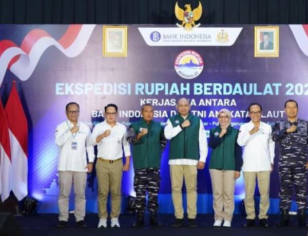 BI Jatim Gandeng TNI AL Laksanakan Ekspedisi Rupiah Berdaulat ke 5 Pulau Terluar